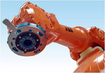 6 axis robot with quick release head